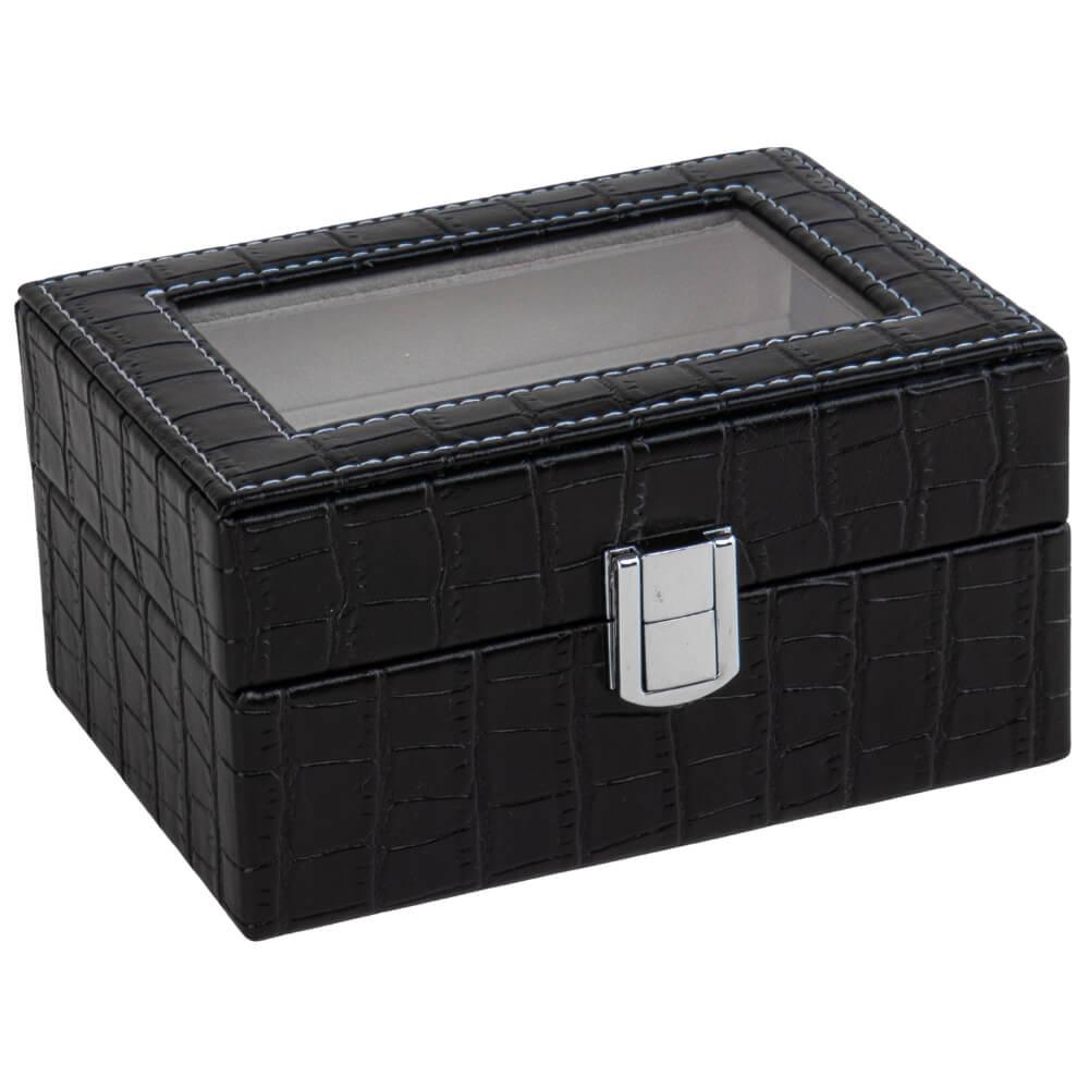 Ящик для украшений Elisey 18908-012 Магнетическая симфония экокожа 16х11х8 см Черный (118-81-18908-012)