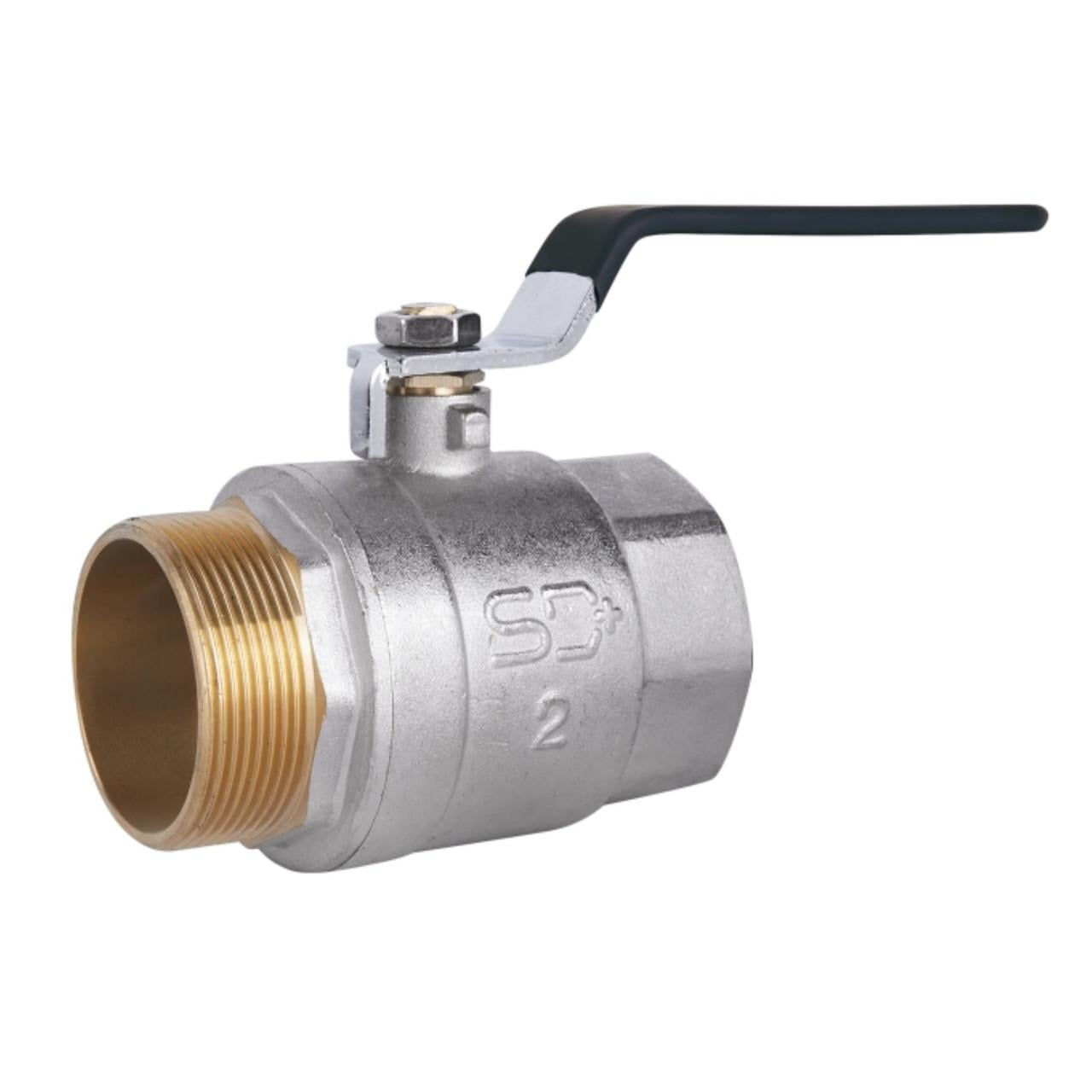 Кран шаровой SD Plus 2 ВН для воды рычаг (SD605W50)