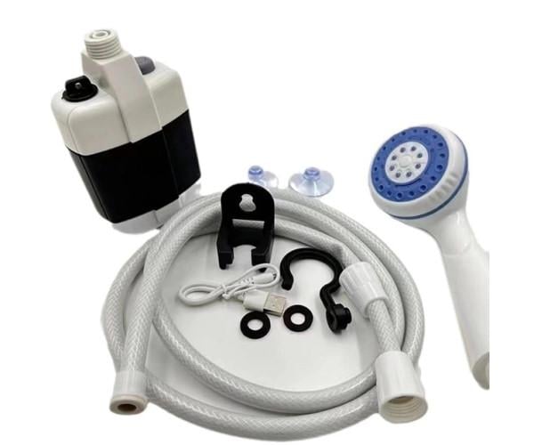 Душ производный переносной с аккумулятором и зарядкой UKC W29 10V USB Белый - фото 4 Душ производный переносной с аккумулятором и зарядкой UKC W29 10V USB Белый - фото 4