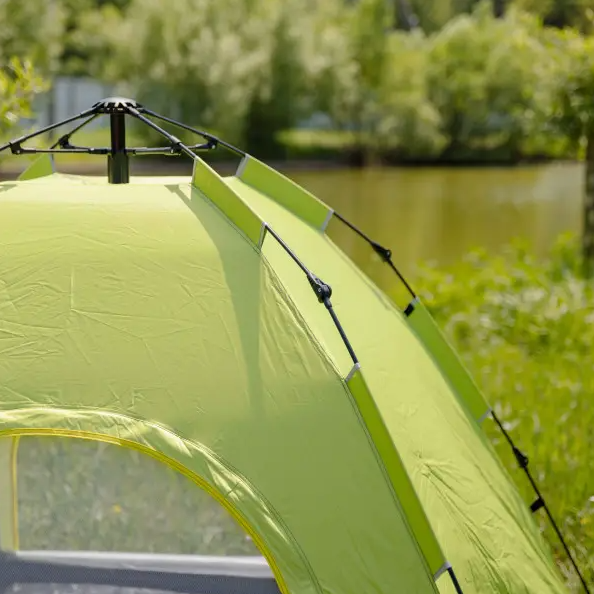 Намет туристичний двомісний 200х200х140 см Зелений (LU-019M) - фото 11