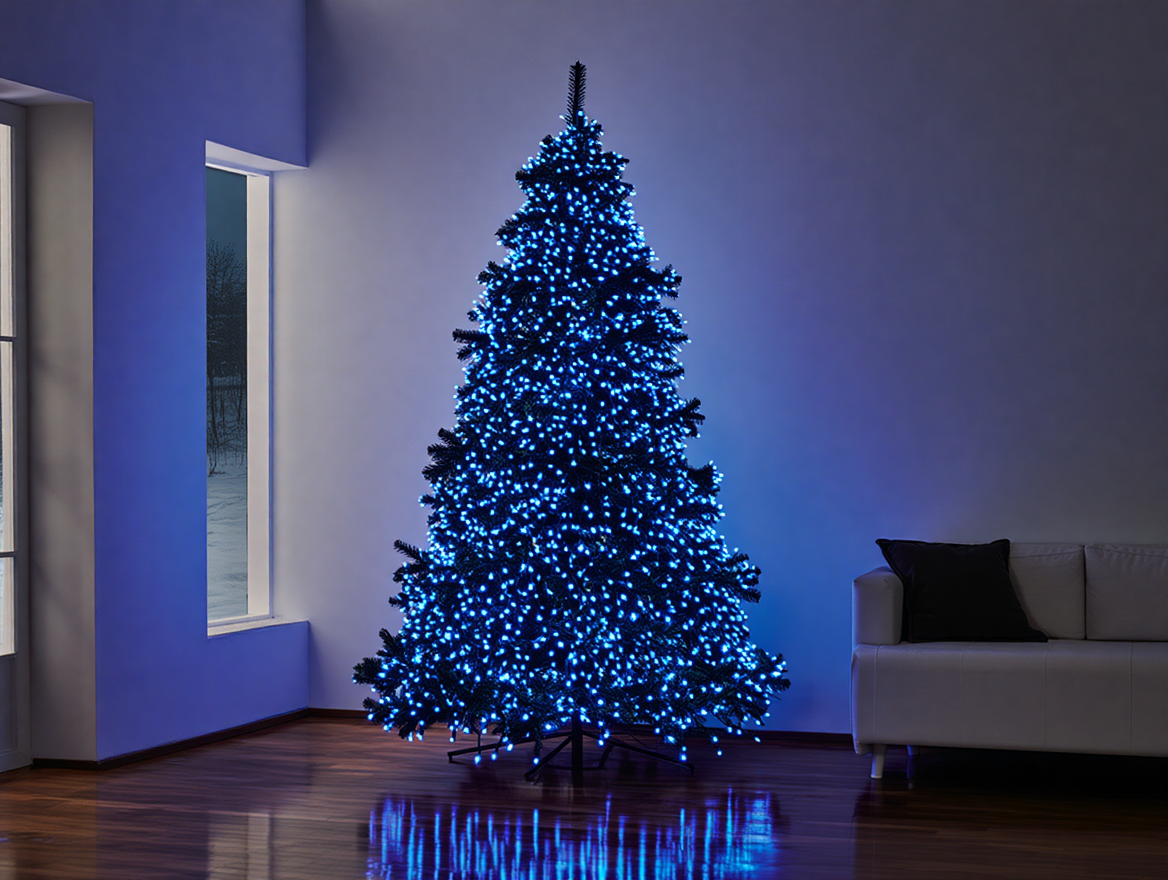 Гирлянда Нитка уличная 500 LED 50 м Черный/Синий (CF500L50MBBL) - фото 2 Гирлянда Нитка уличная 500 LED 50 м Черный/Синий (CF500L50MBBL) - фото 2