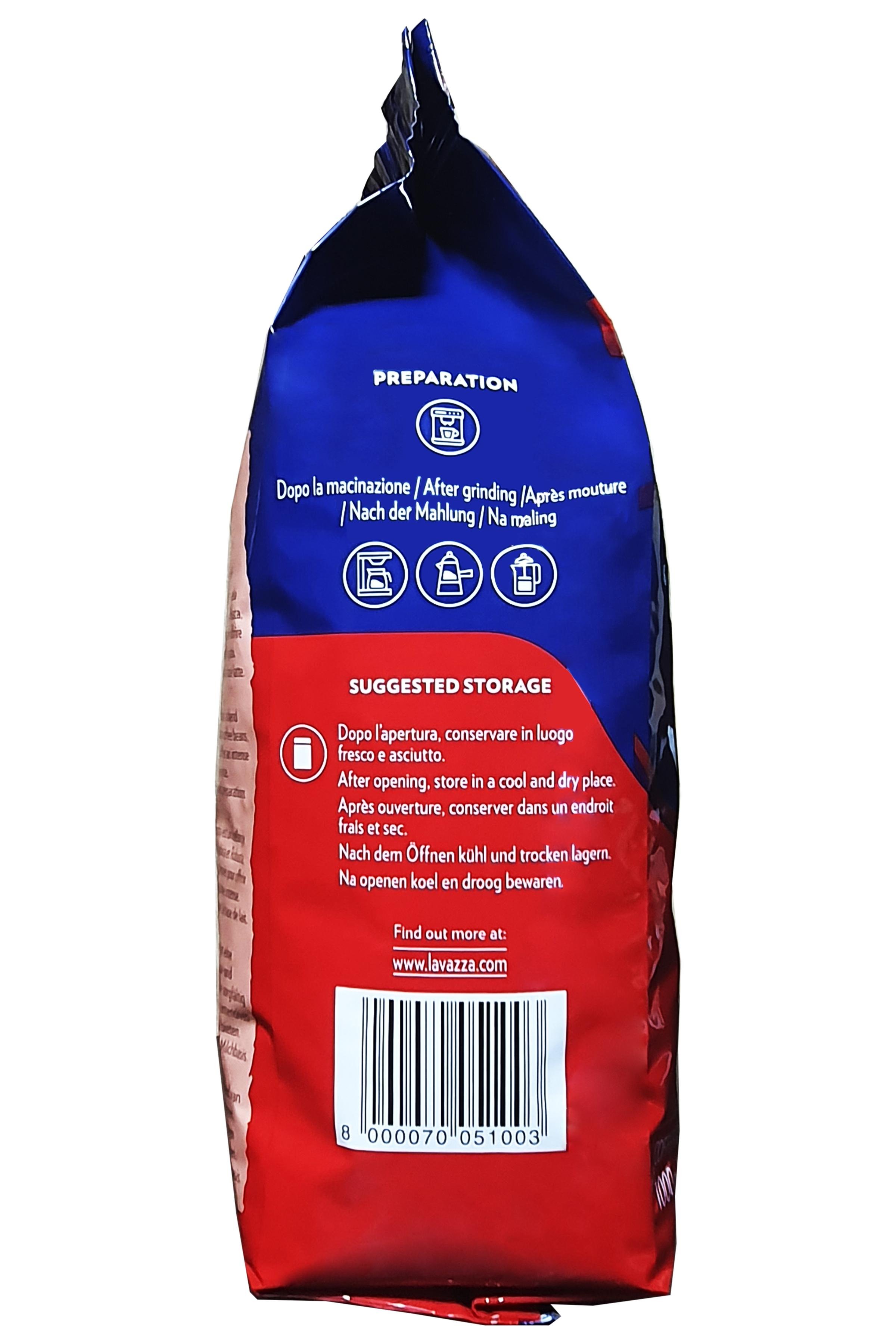 Кава Lavazza Crema e Gusto Classico зерно 1 кг (50) - фото 5 Кава Lavazza Crema e Gusto Classico зерно 1 кг (50) - фото 5