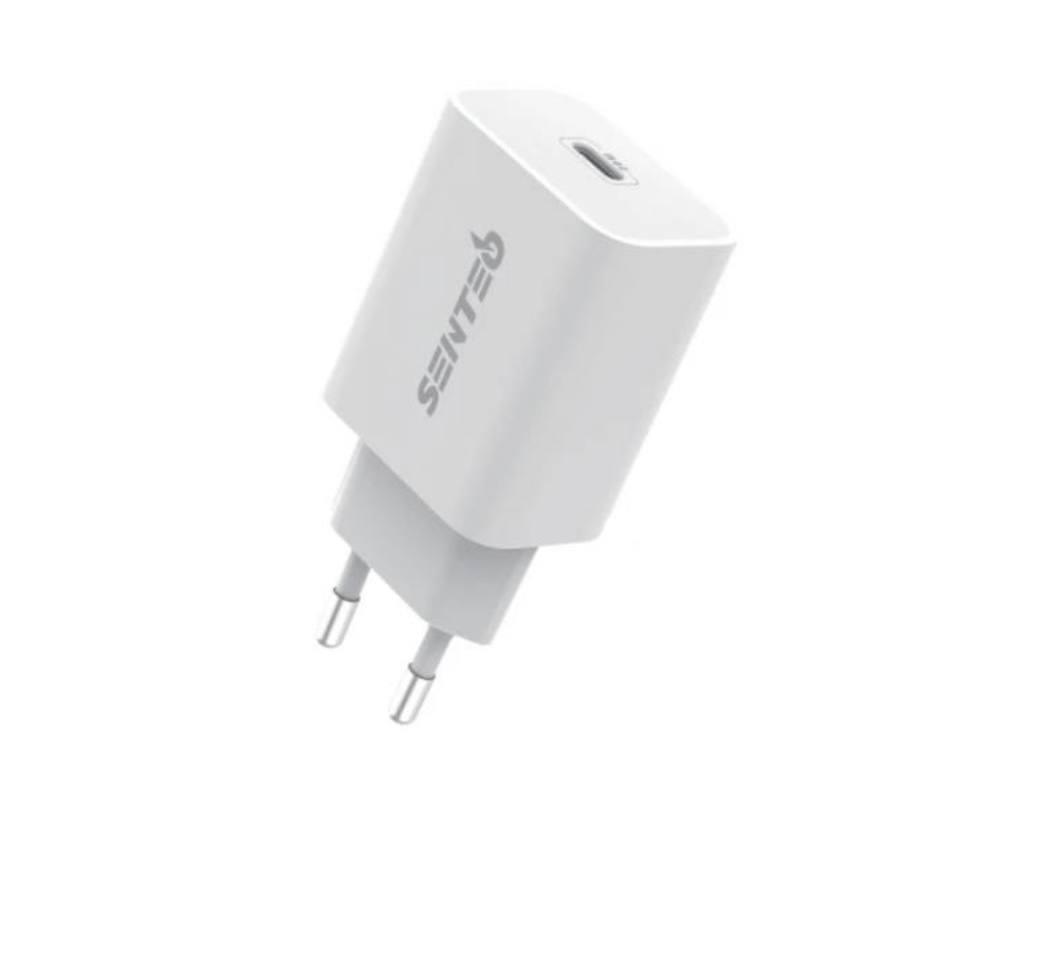 Зарядное устройство для SENTEO Z-08 1 порт USB-C PD 20W White (м00704)