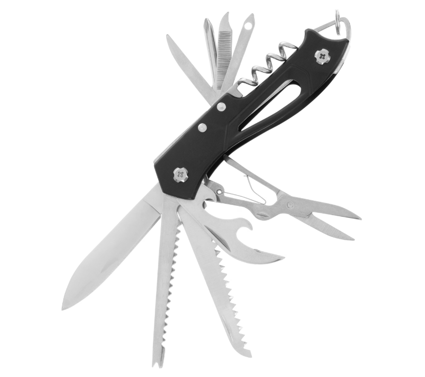 Мультитул Mamba Tac Axe Handy Knife 12в1 Черный (MBK-HND-BK)