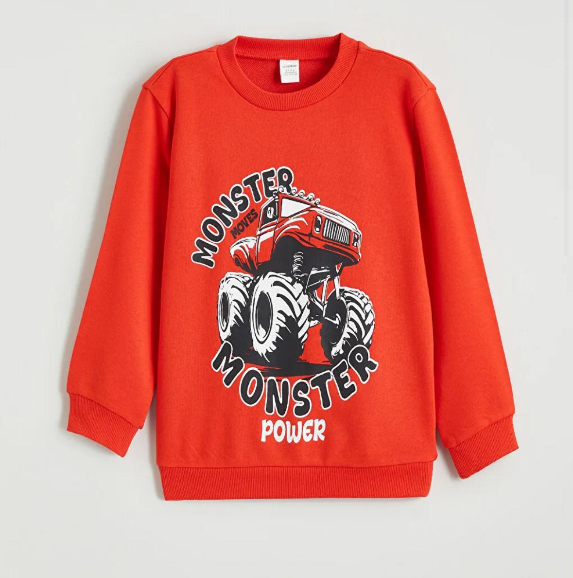 Свитшот детский 110-116 см Красный (1905)