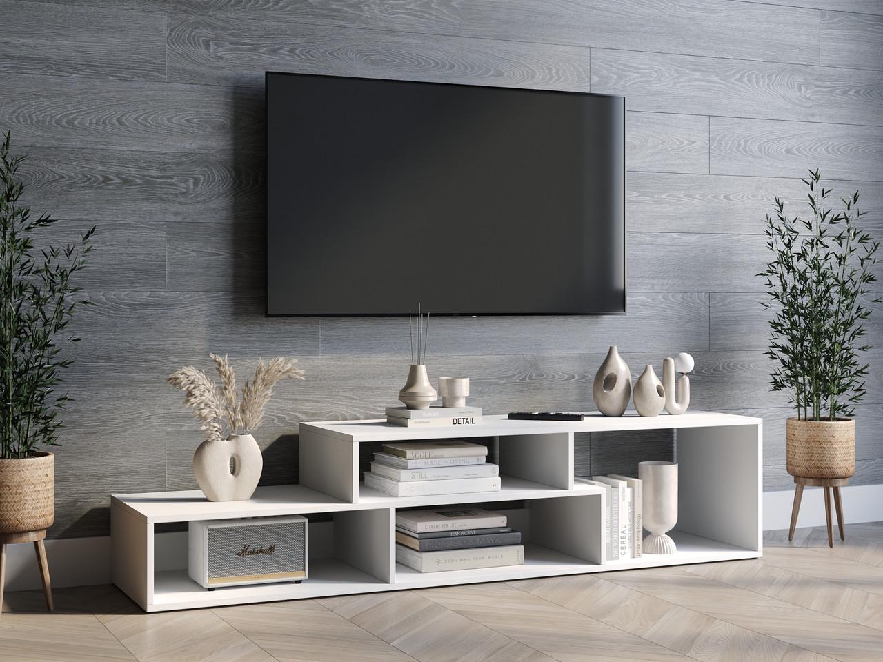 Тумба ТВ Moreli Id27-177 1696x386398 мм Білий (id27-177-white)