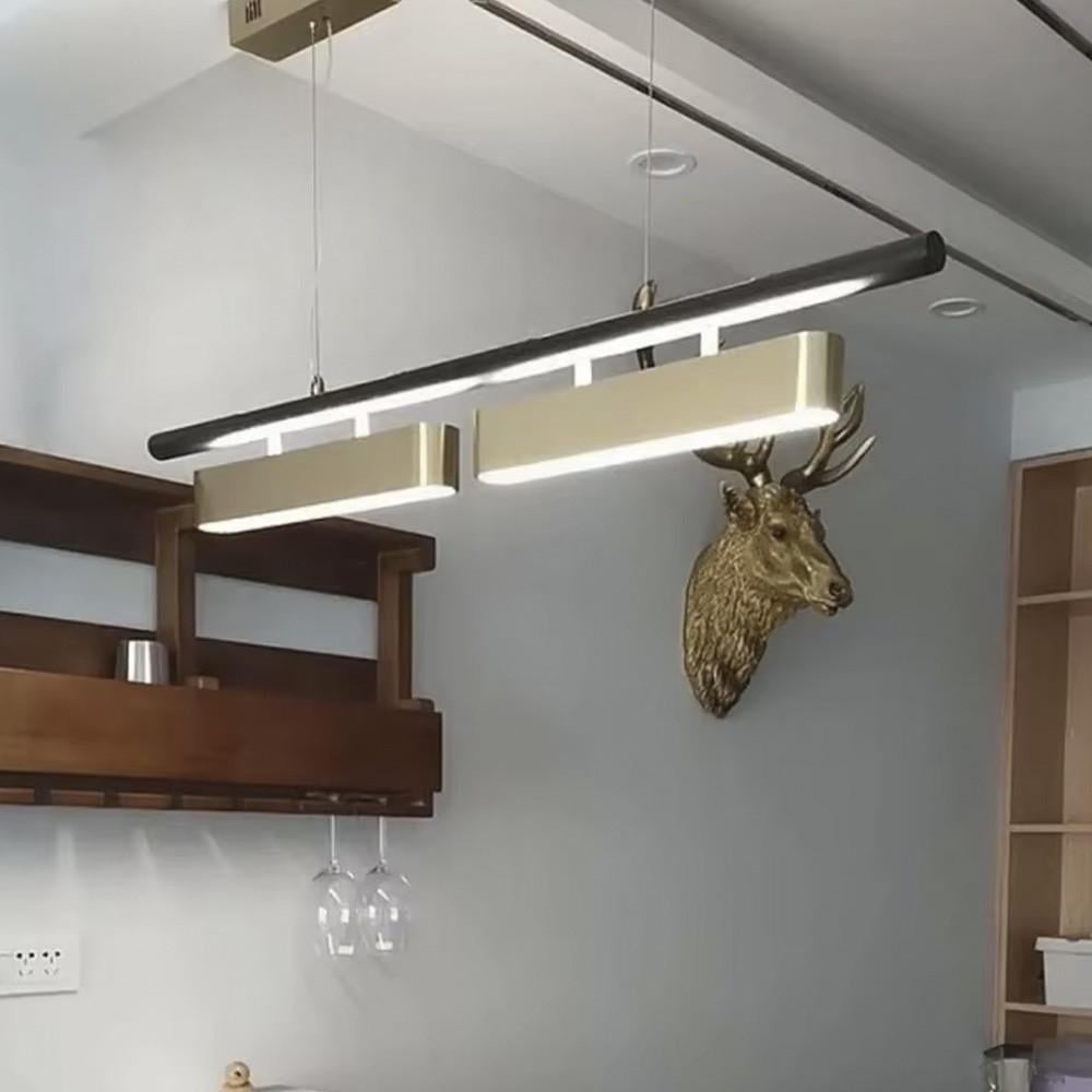 Світильник подовжений на 2 латунних модулі 100 см (NO6-1000) - фото 6