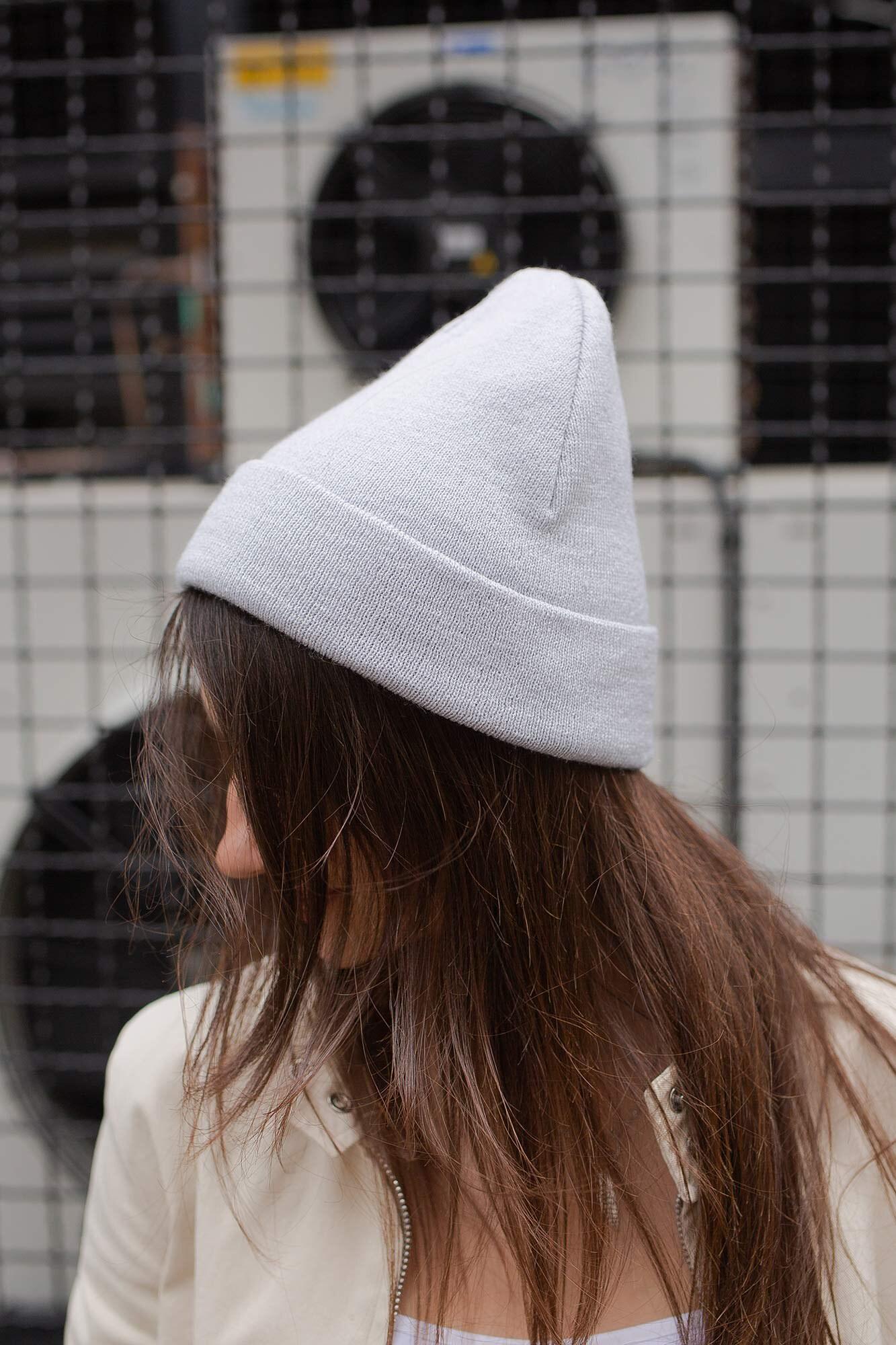 Шапка Without simple woman Серый (8048212)