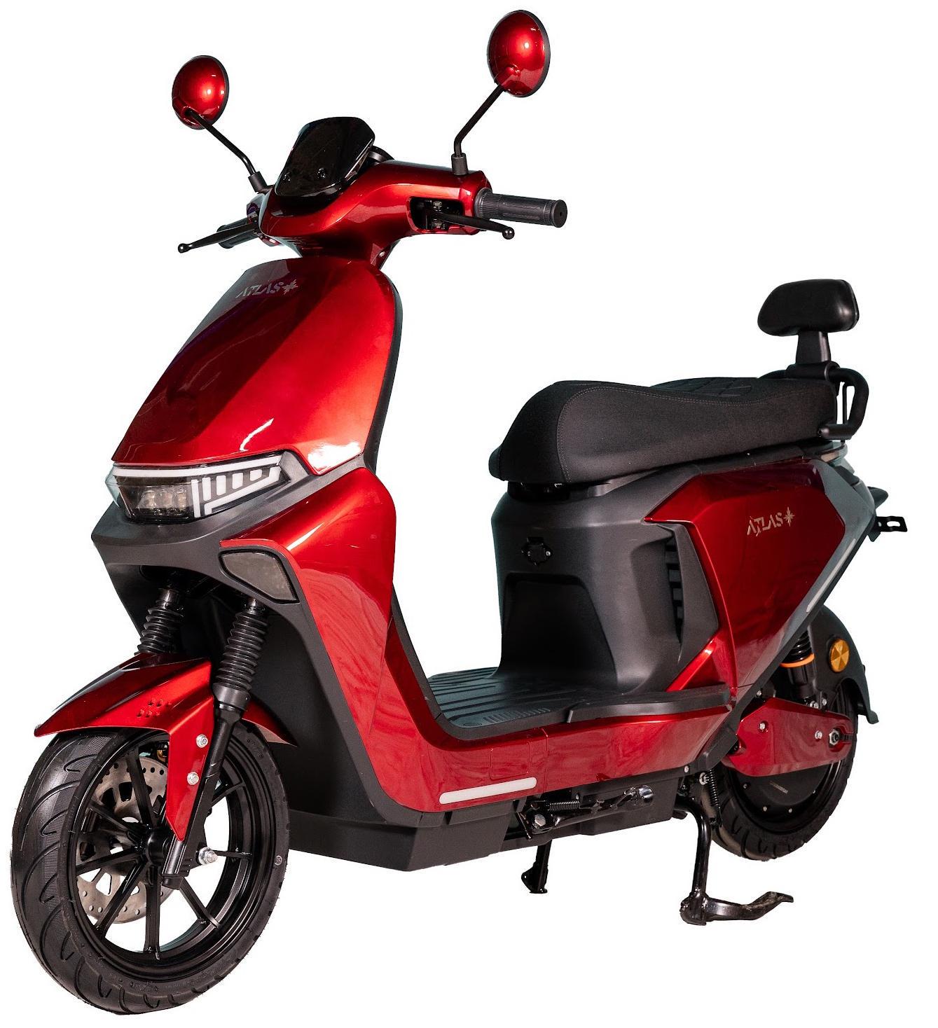 Электроскутер ATLAS Shark 2 2000W 72V 20 Ah Red (3164) Электроскутер ATLAS Shark 2 2000W 72V 20 Ah Red (3164)
