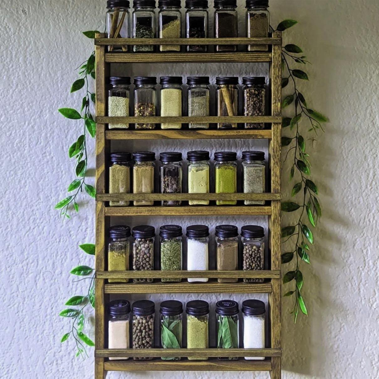 Органайзер для специй из дерева Тапенада Мускат (СПЦ-008907)