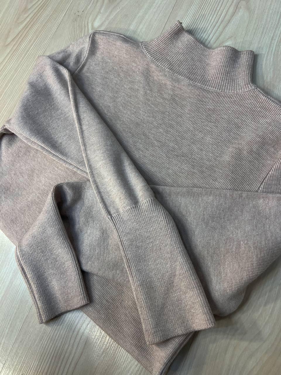 Свитер женский A-N 5688 р. 42-46 Бежевый (2972) - фото 5 Свитер женский A-N 5688 р. 42-46 Бежевый (2972) - фото 5