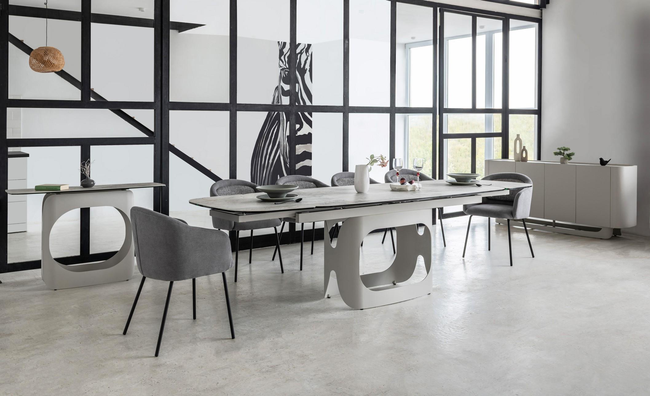 Стілець обідній Vetro Mebel Туман сірий/Чорний (M-242) - фото 8 Стілець обідній Vetro Mebel Туман сірий/Чорний (M-242) - фото 8