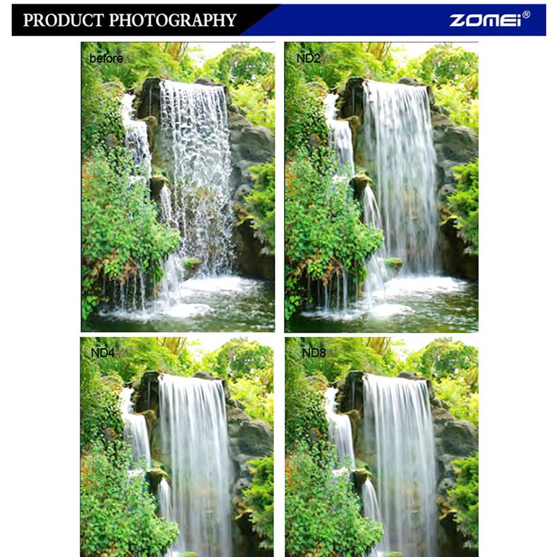 Світлофільтр Zomei ND8 67 мм - фото 7