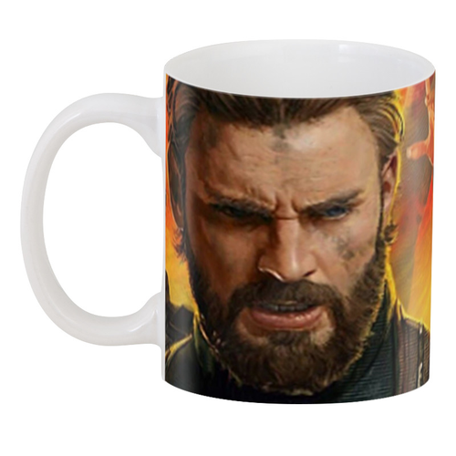 Чашка GeekLand Captain America Стив Роджерс 330 мл (CA.02.027)