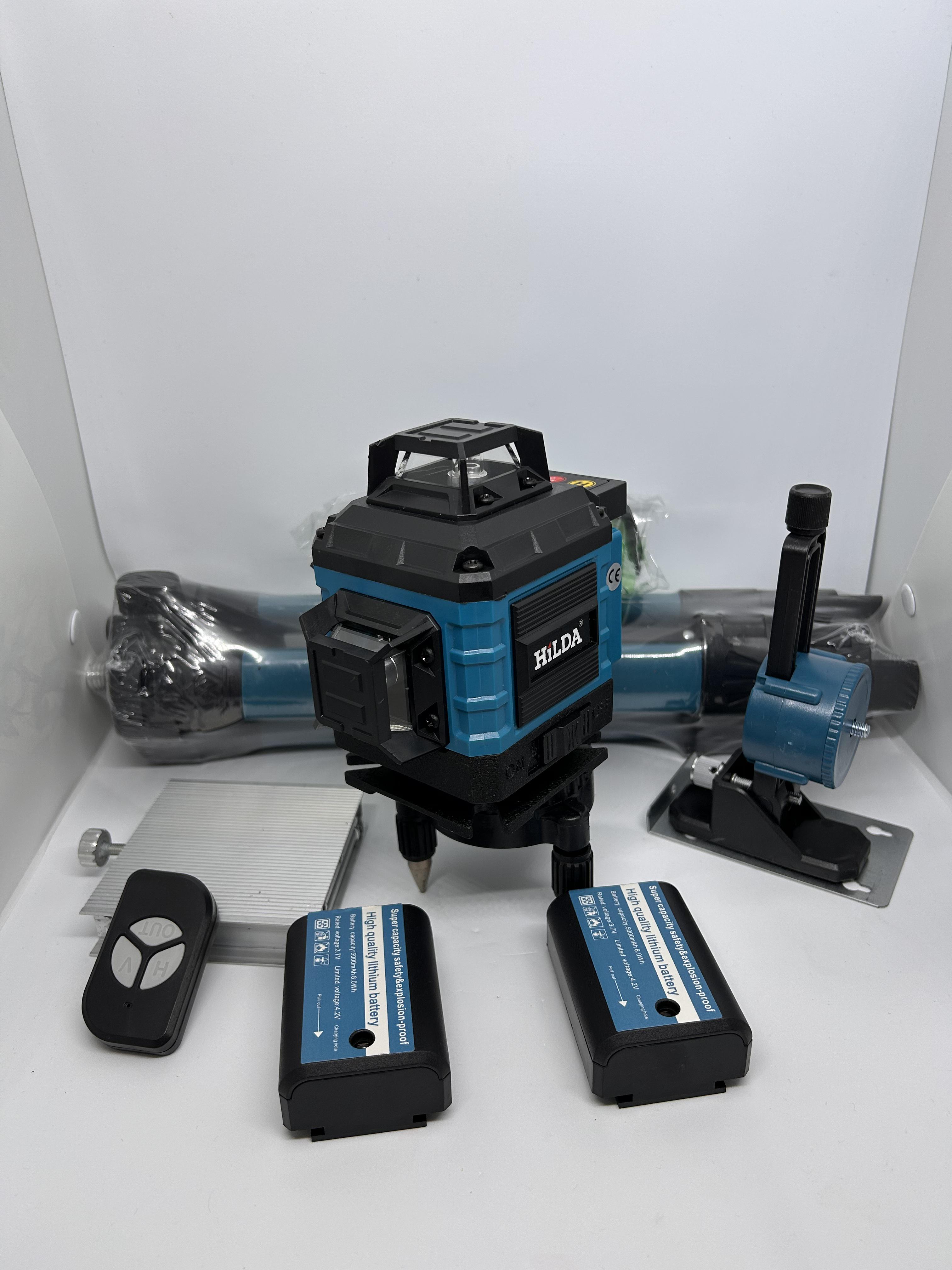 Лазерный уровень Откалиброванный Hilda 4D Led 16 линий 360 градусов 2 х АКБ (30472370) - фото 22 Лазерный уровень Откалиброванный Hilda 4D Led 16 линий 360 градусов 2 х АКБ (30472370) - фото 22