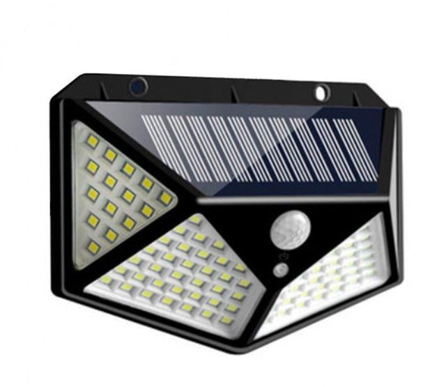 Фонарь прожектор Solar Wall Lamp SH-100 на солнечной батарее с датчиком движения (HF-00008782)