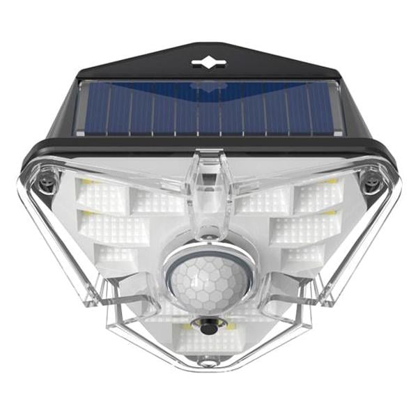 Світильник світлодіодний Baseus DGNEN-A01 на сонячній батареї з датчиком руху Чорний