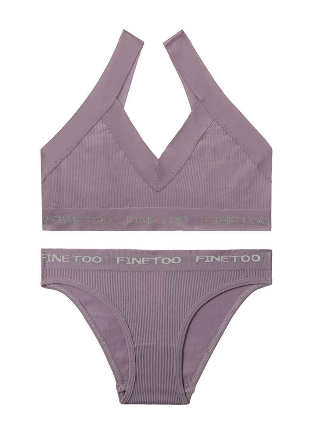 Комплект женского белья FINETOO 531-42 M р. 42-44 1 шт. Сливовый - фото 4 Комплект женского белья FINETOO 531-42 M р. 42-44 1 шт. Сливовый - фото 4