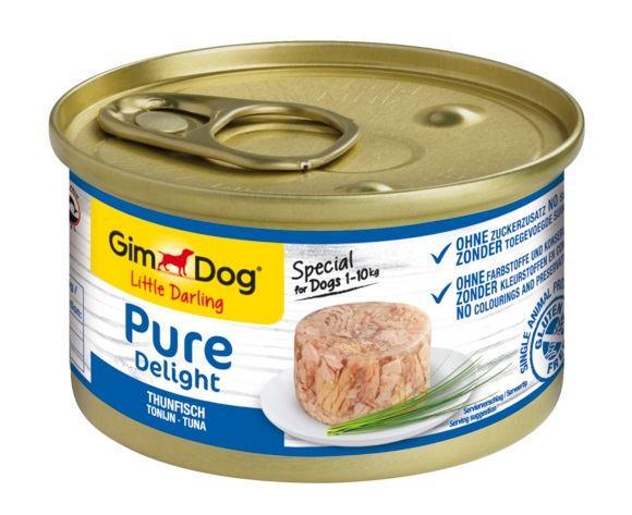 Корм влажный для собак GimDog LD Pure Delight с тунцем 85 г (1789920174)
