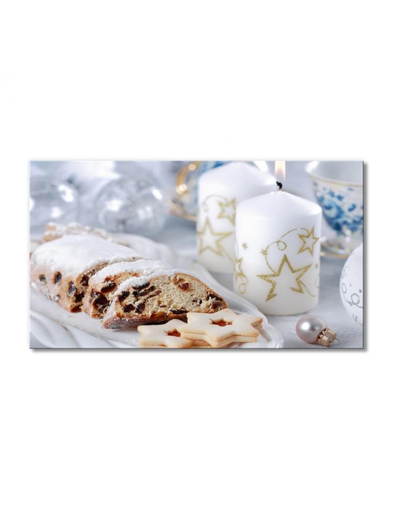 Картина модульная Рождественский кекс 1 модуль 70x105 см