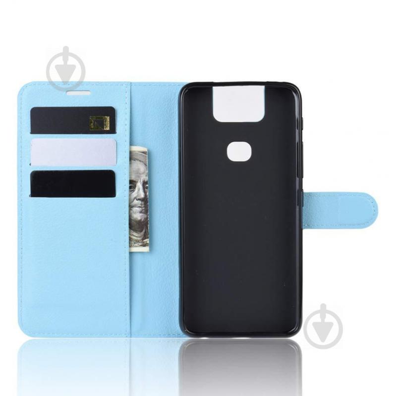 Чохол-книжка Litchie Wallet для Asus Zenfone 6 ZS630KL Blue (hub_yRIe91623) - фото 4