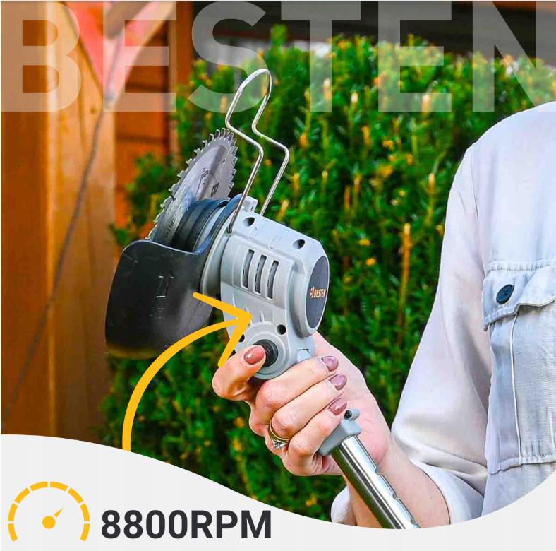 Триммер электрический с 2 аккумуляторами - фото 5 Триммер электрический с 2 аккумуляторами - фото 5