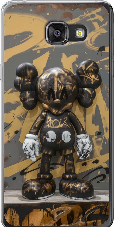 Чехол на Samsung Galaxy A7 (2016) A710F Bronze kaws (6097u-121-42517)