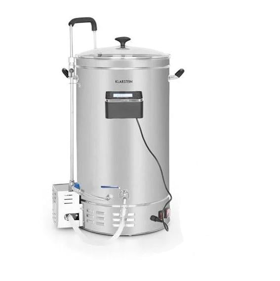 Пивоварня KLARSTEIN Brauheld Pro Mash 30л 30-100°C Сріблястий (10034586)