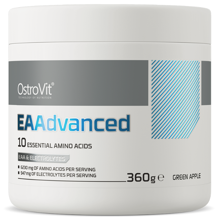Амінокислоти комплексні OstroVit EAAdvanced 360 г Зелене яблуко