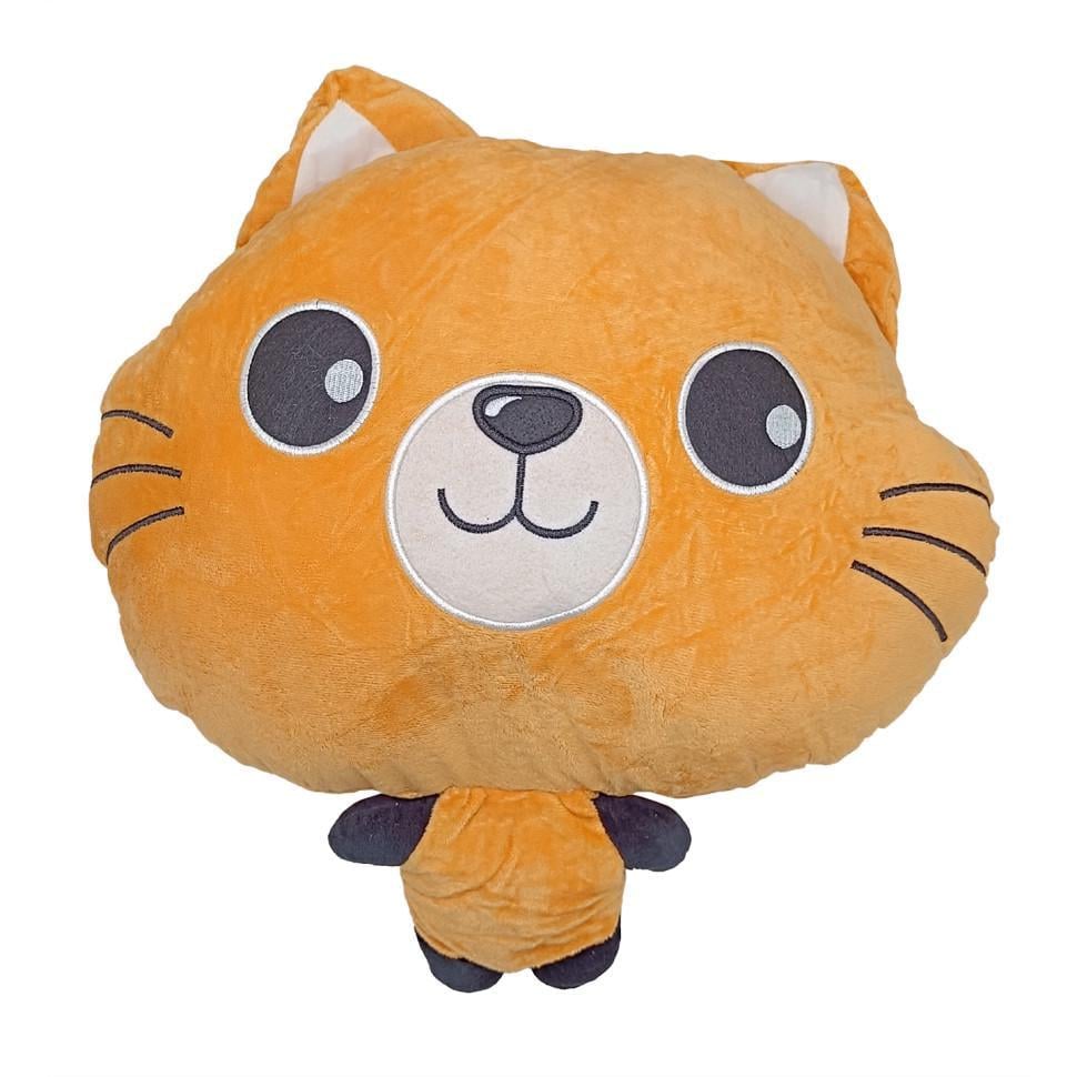 М'яка іграшка Bambi Кішечка L1128 з пледом 40 см Peach (RLT48738)