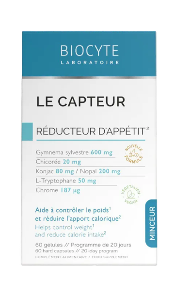 Комплекс для уменьшения аппетита и влечения к сладкому Biocyte Le Capteur 60 капсул (1903) Комплекс для уменьшения аппетита и влечения к сладкому Biocyte Le Capteur 60 капсул (1903)