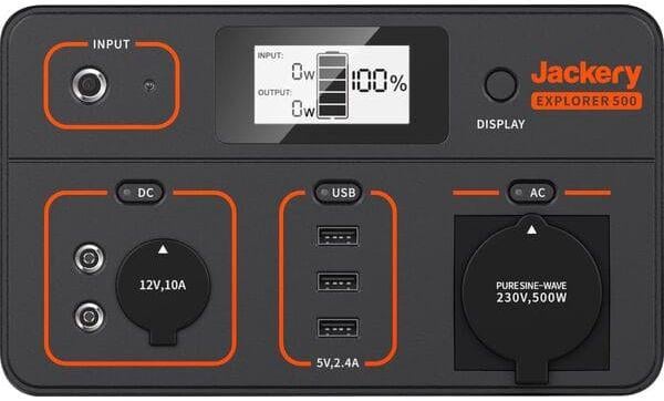 Зарядная станция Jackery Portable Power Station Explorer 500 EU (74688) - фото 5