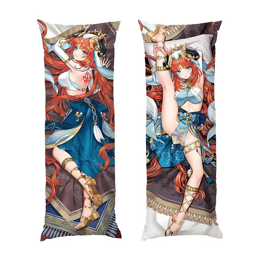 Подушка дакимакура Girl Art Nilou from Genshin Impact габардин 150х50 см Подушка дакимакура Girl Art Nilou from Genshin Impact габардин 150х50 см