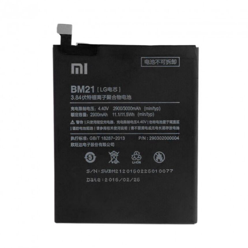 Аккумулятор BM21 для Xiaomi Mi Note Li-Polymer 3,84 B 2900 мАч (4300922)