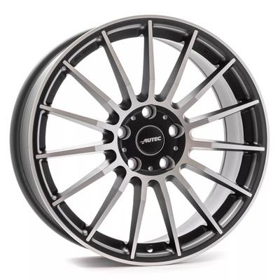 Диски на авто Autec Lamera R17 W7.5 PCD5x114,3 ET45 DIA70.1 Matt Black Polished Диски на авто Autec Lamera R17 W7.5 PCD5x114,3 ET45 DIA70.1 Matt Black Polished