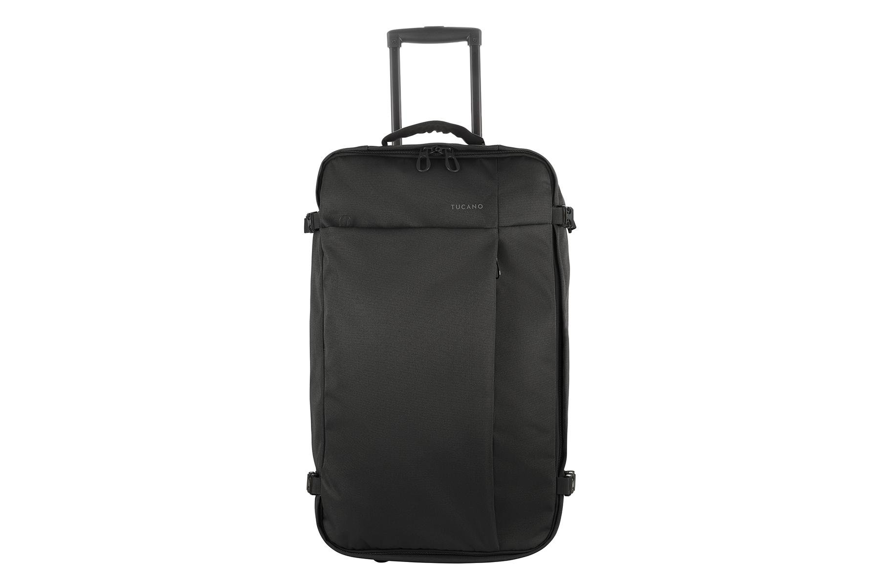 Сумка дорожная Tucano Tugo M Trolley полиэстер с колесной системой 45 л Черный (636000) - фото 1 Сумка дорожная Tucano Tugo M Trolley полиэстер с колесной системой 45 л Черный (636000) - фото 1