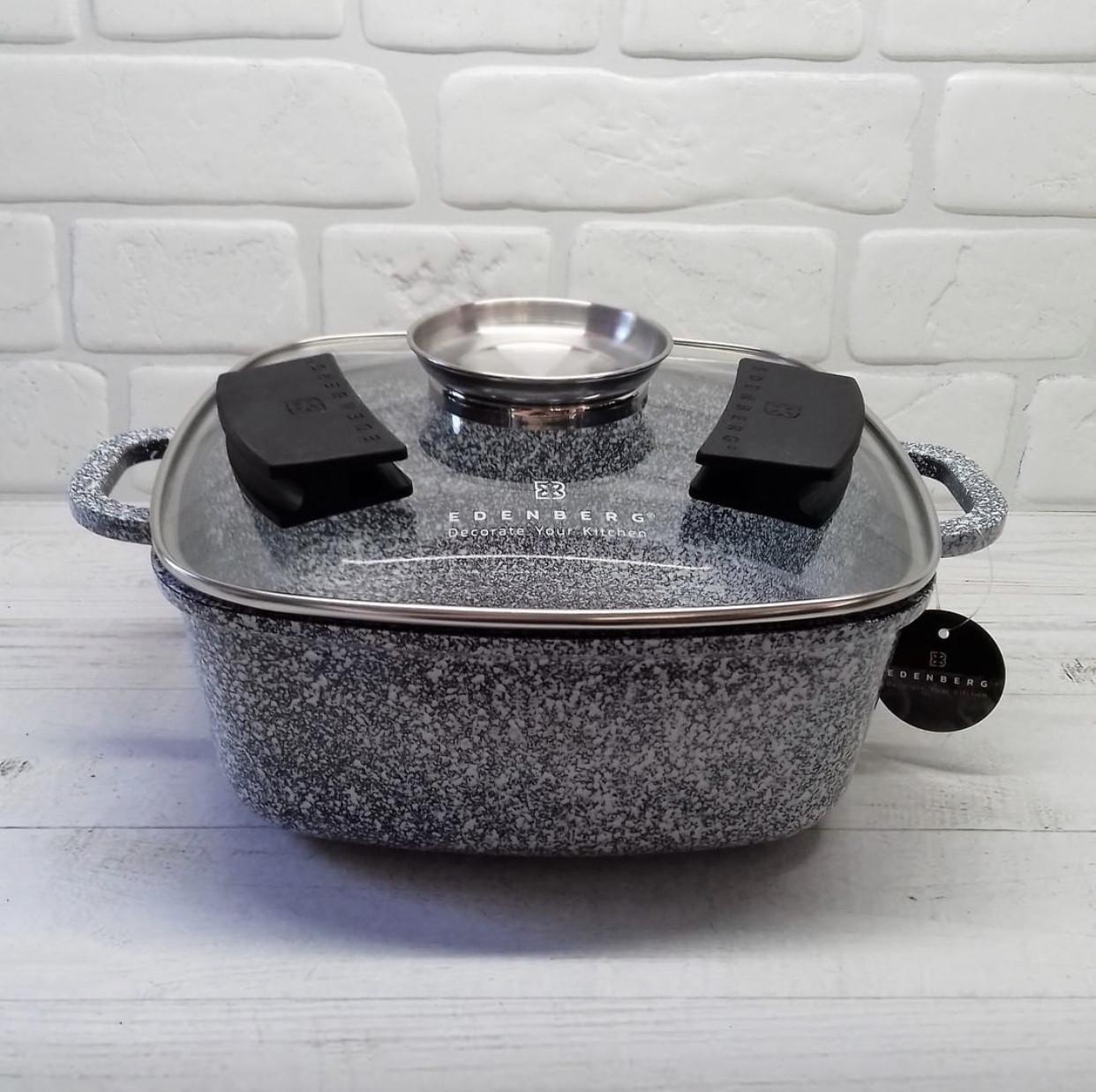 Набір каструль з гранітним антипригарним покриттям Edenberg EB-3987 10 пр. - фото 10