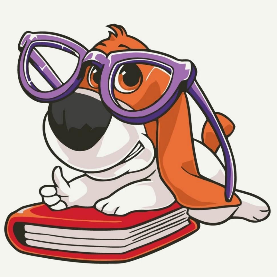 Картина по номерам ART CRAFT Собачка Умник 30x30 см (15601-AC)