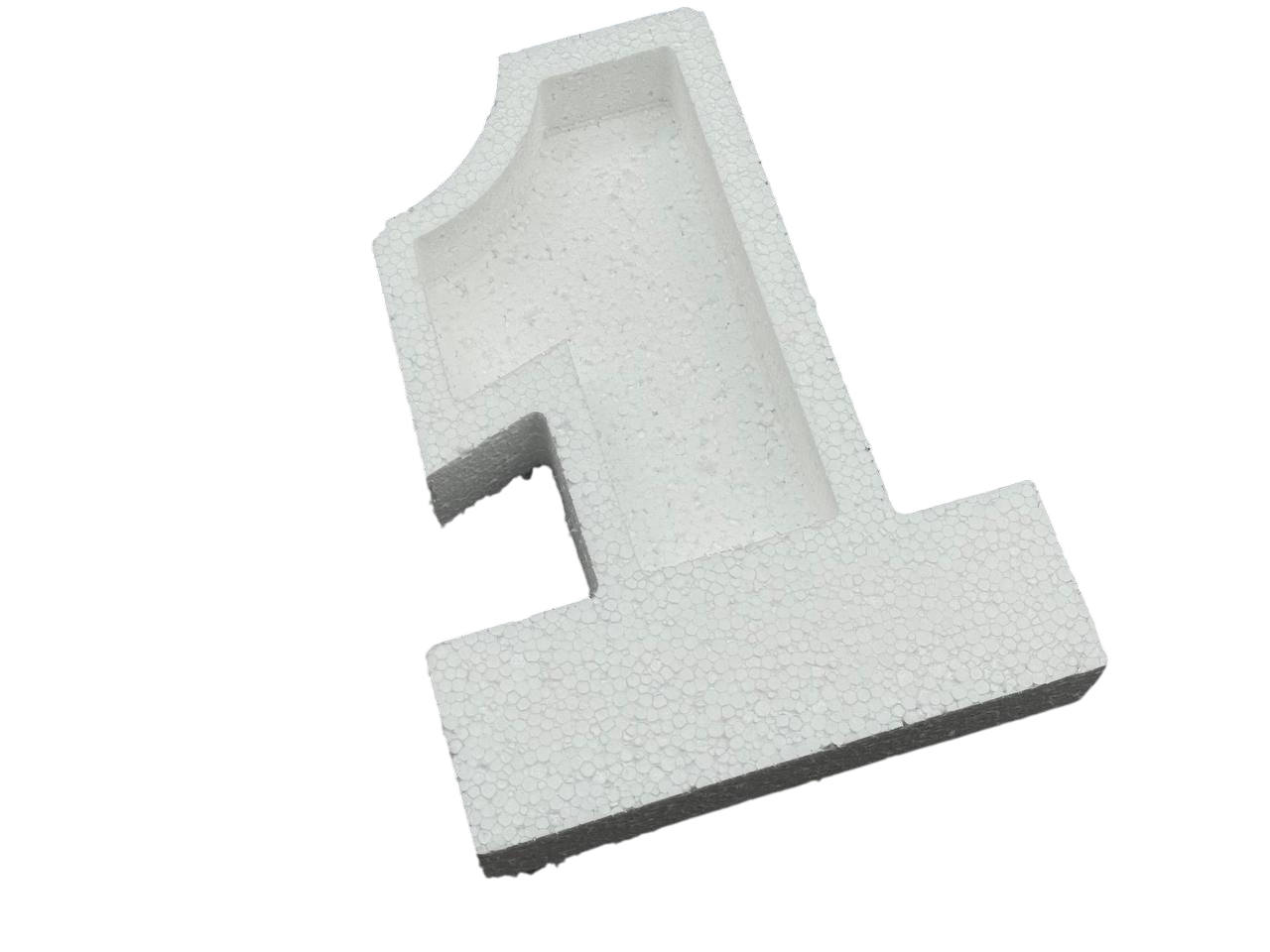 Пенобокс для декорирования пенопластовая заготовка для рукоделия 29х22 см Белый (PNB-039)