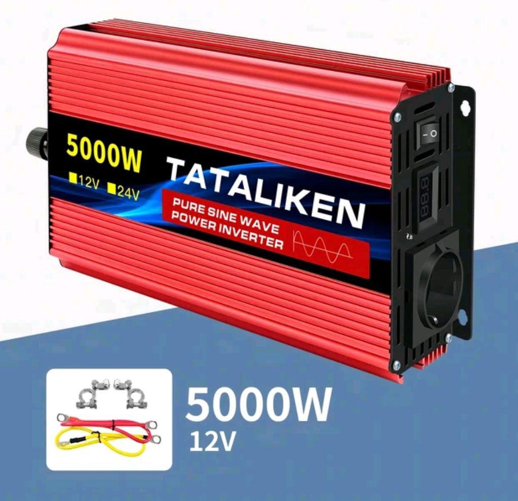 Инвертор чистий синус 12-220 В 5000 Вт (27342763) - фото 4