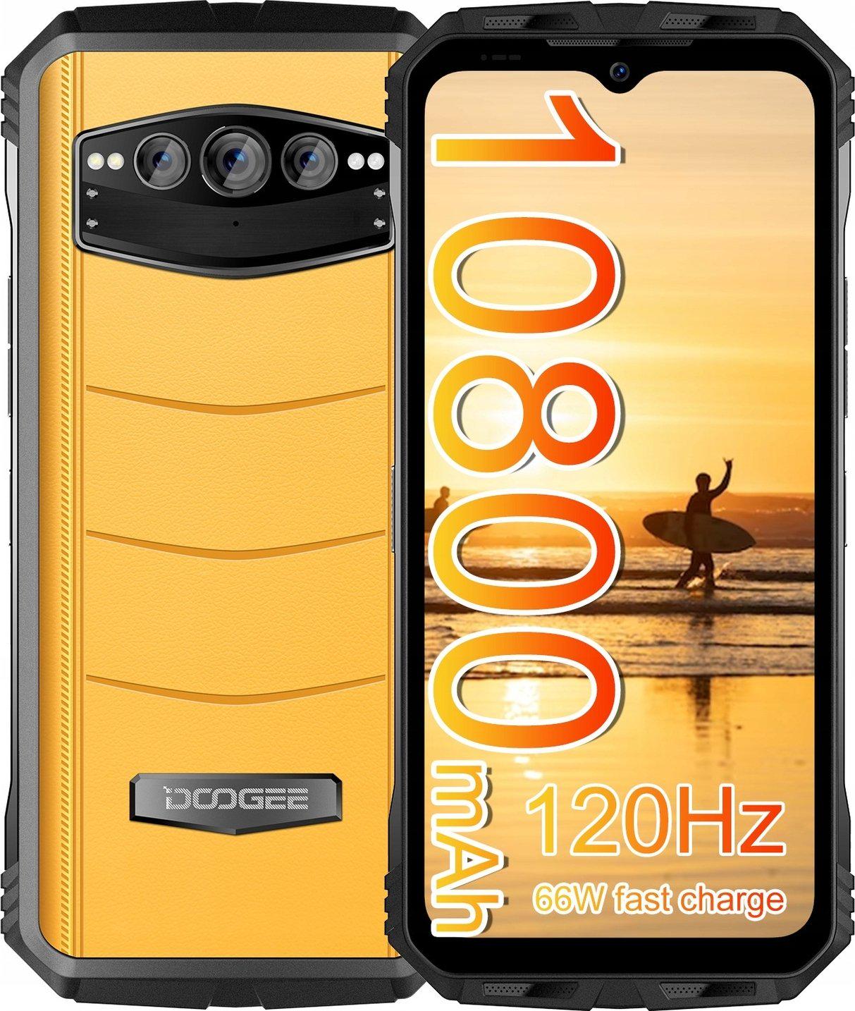 Смартфон Doogee S100 12/256Gb Yellow (E02719) - фото 2 Смартфон Doogee S100 12/256Gb Yellow (E02719) - фото 2