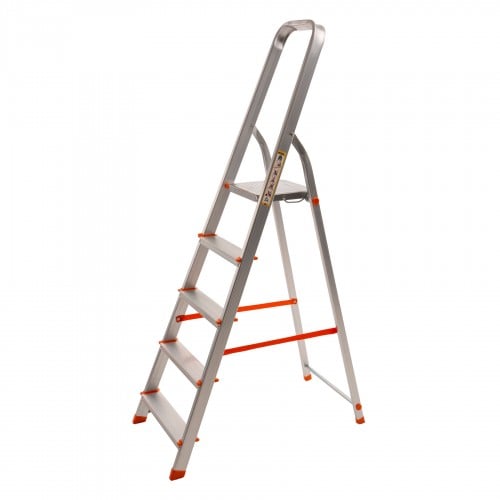 Стремянка алюминиевая Laddermaster Vega A1B5. 5 ступенек