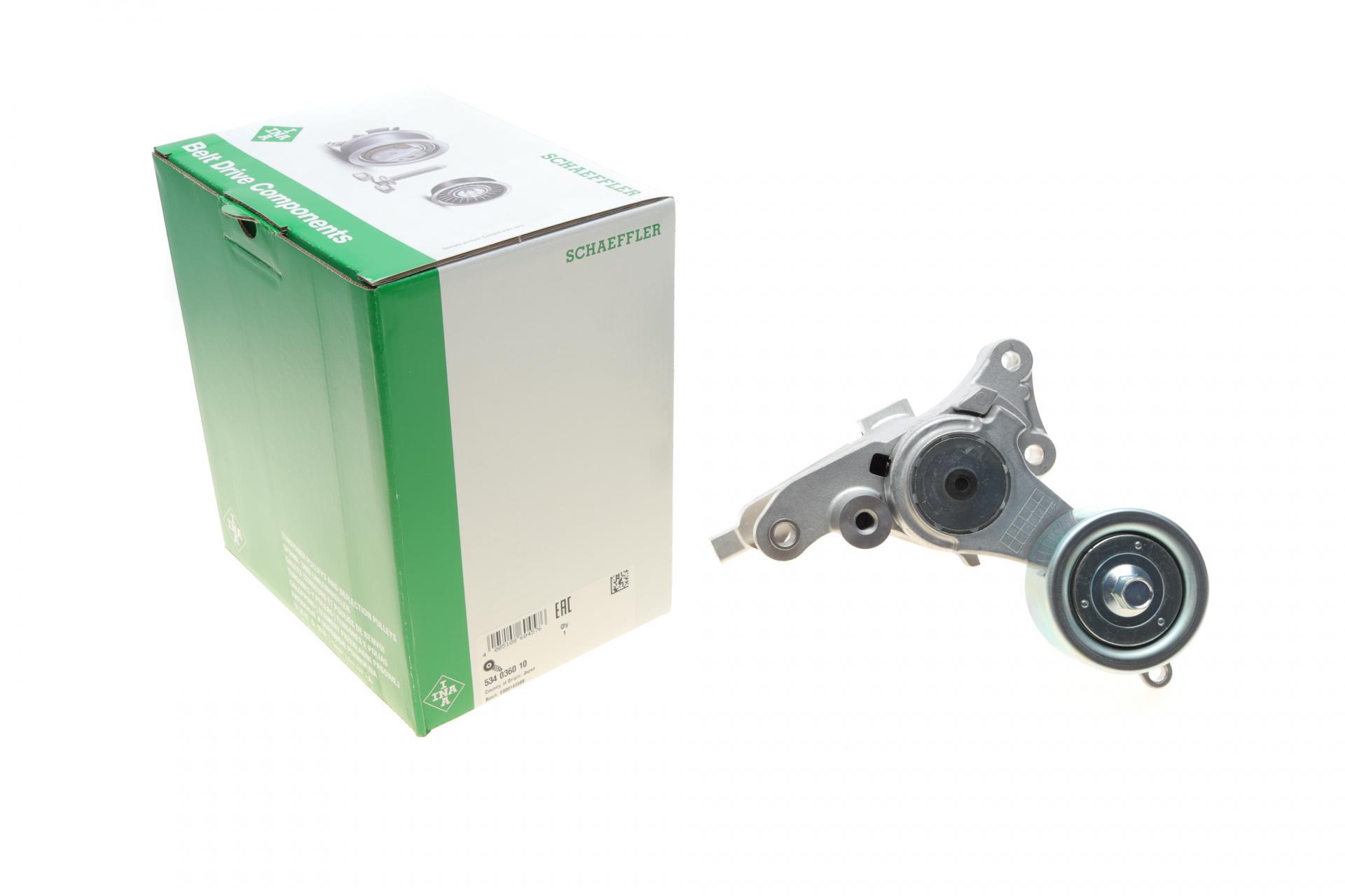 Натяжник ремня генератора INA Toyota Hilux 2.5/3.0D-4D 01-15 (534 0360 10)