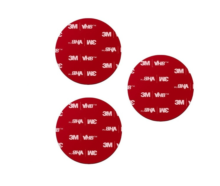 Скотч надміцний двосторонній для кріплення дзеркал камер аксесуарів 3 шт. 3 м 50 мм (U9447)