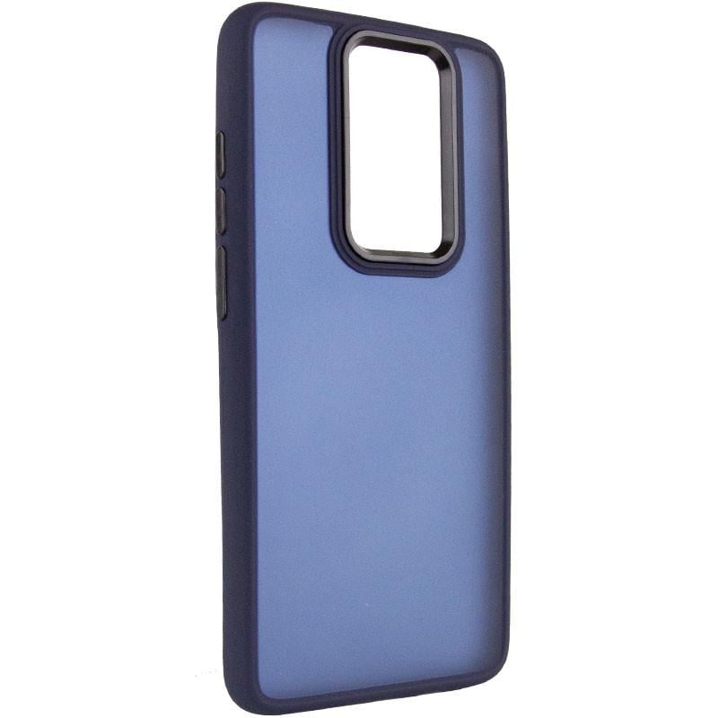 Противоударный Чехол TPU+PC Lyon Frosted для Xiaomi Redmi Note 8 Pro Navy Blue