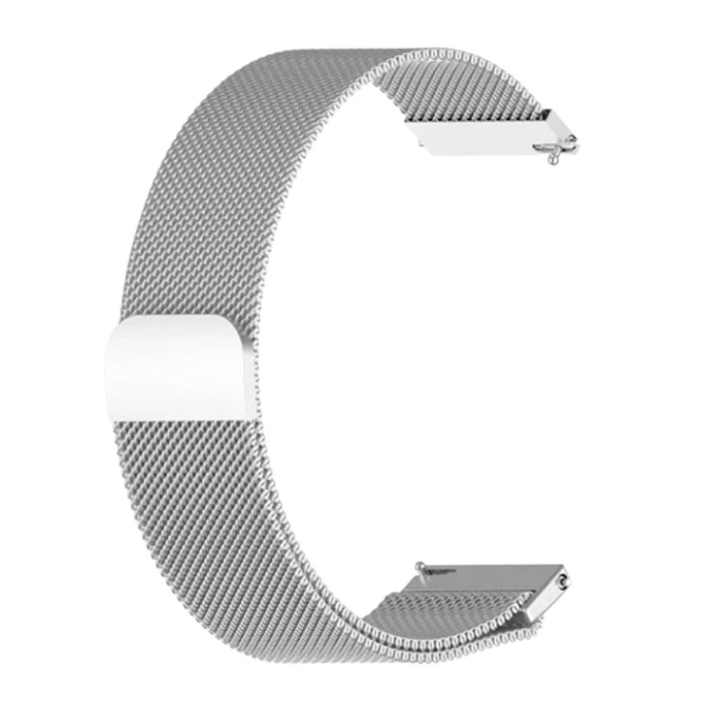 Ремешок универсальный DK Metal Milanesse Loop Magnetic Band для Huawei/Samsung/Xiaomi 22 мм Silver