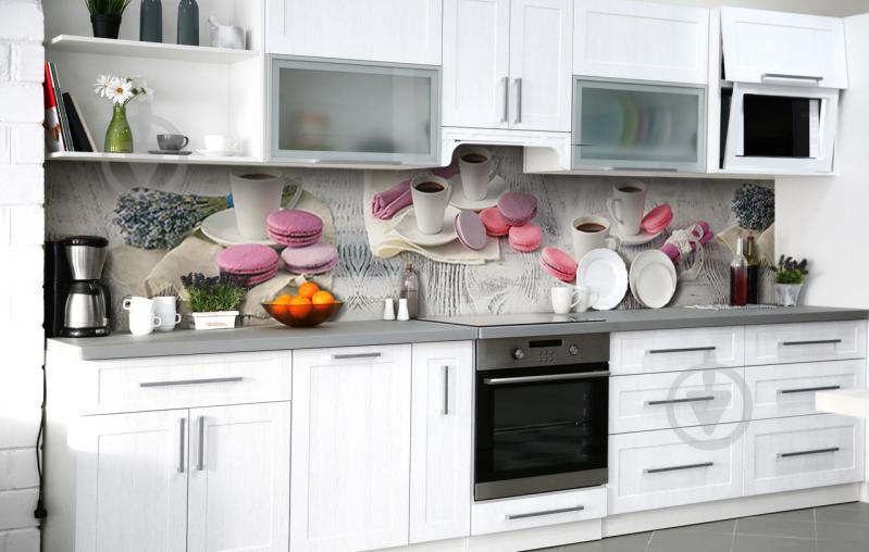 Скинали на кухню Zatarga «Утренняя трапеза» 600х3000 мм виниловая 3Д наклейка кухонный фартук самоклеящаяся Скинали на кухню Zatarga «Утренняя трапеза» 600х3000 мм виниловая 3Д наклейка кухонный фартук самоклеящаяся