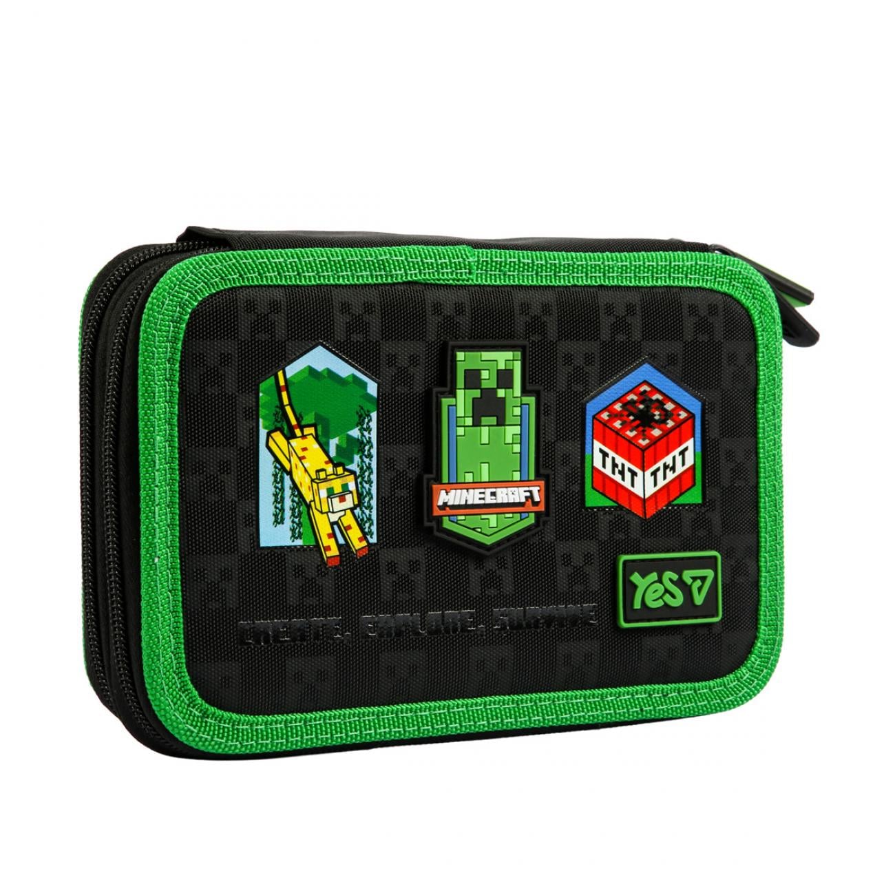 Пенал твердый YES Minecraft Adventure HP-01 двойной (533718) Пенал твердый YES Minecraft Adventure HP-01 двойной (533718)