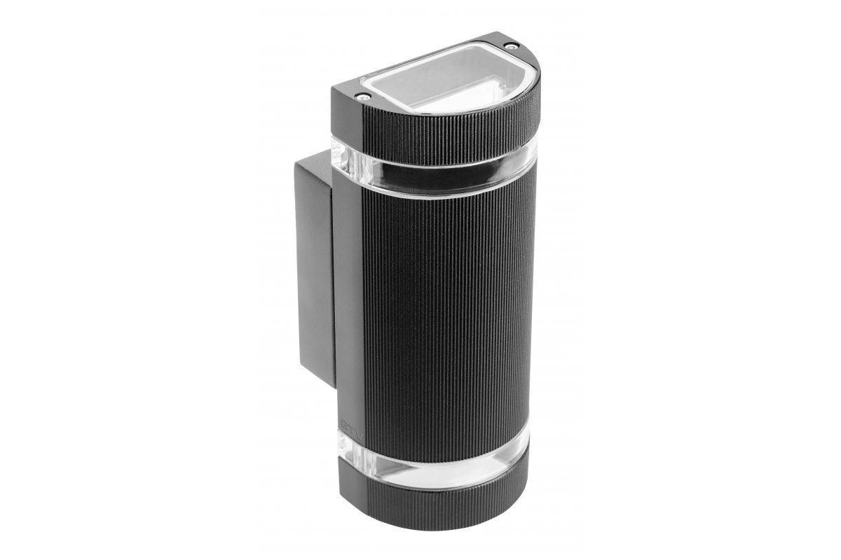 Светильник фасадный двунаправленный GTV SILVA GU10 IP54 Черный (00000022070)