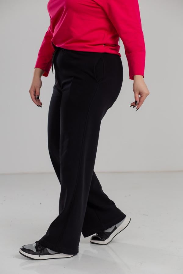 Штаны женские AKSAN L Черный (23.2196_black_46(L)) - фото 2 Штаны женские AKSAN L Черный (23.2196_black_46(L)) - фото 2